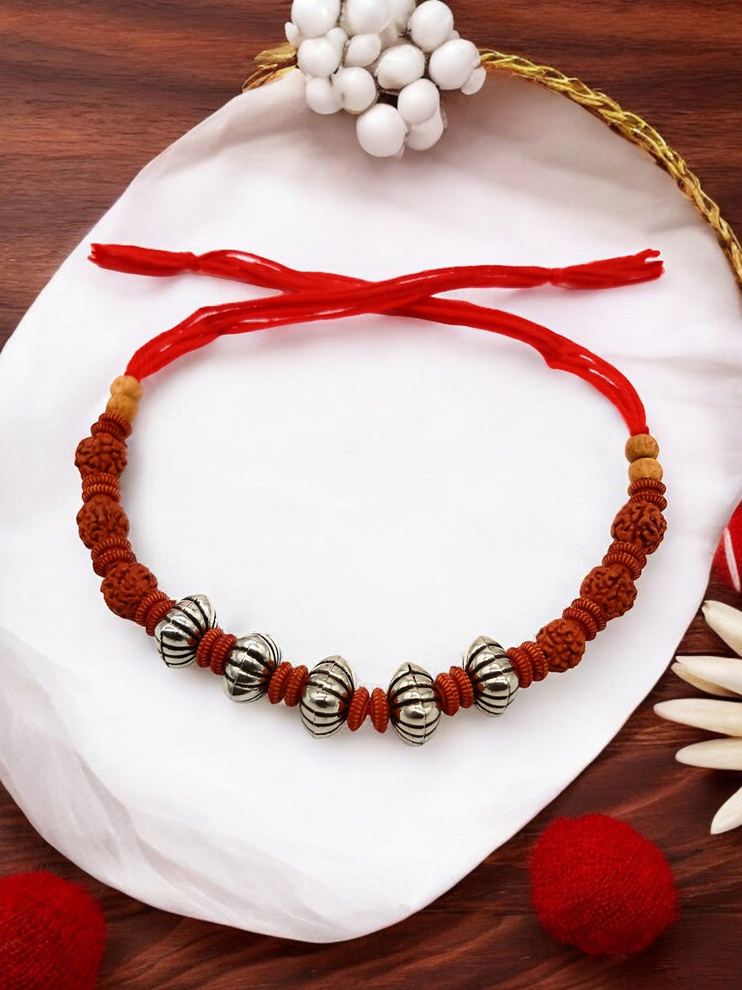 ISHKAARA Rudraksh Thread Rakhi