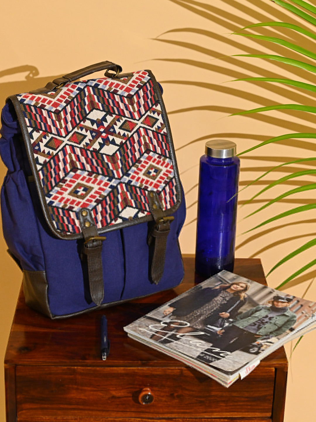 BohoGirl Women Geometric Backpack