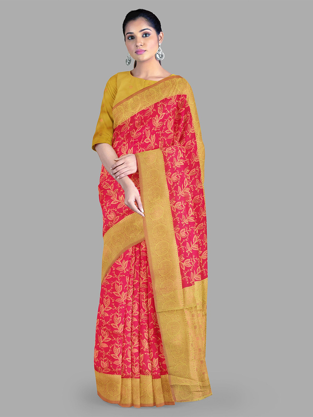 The Chennai Silks Floral Patola Saree