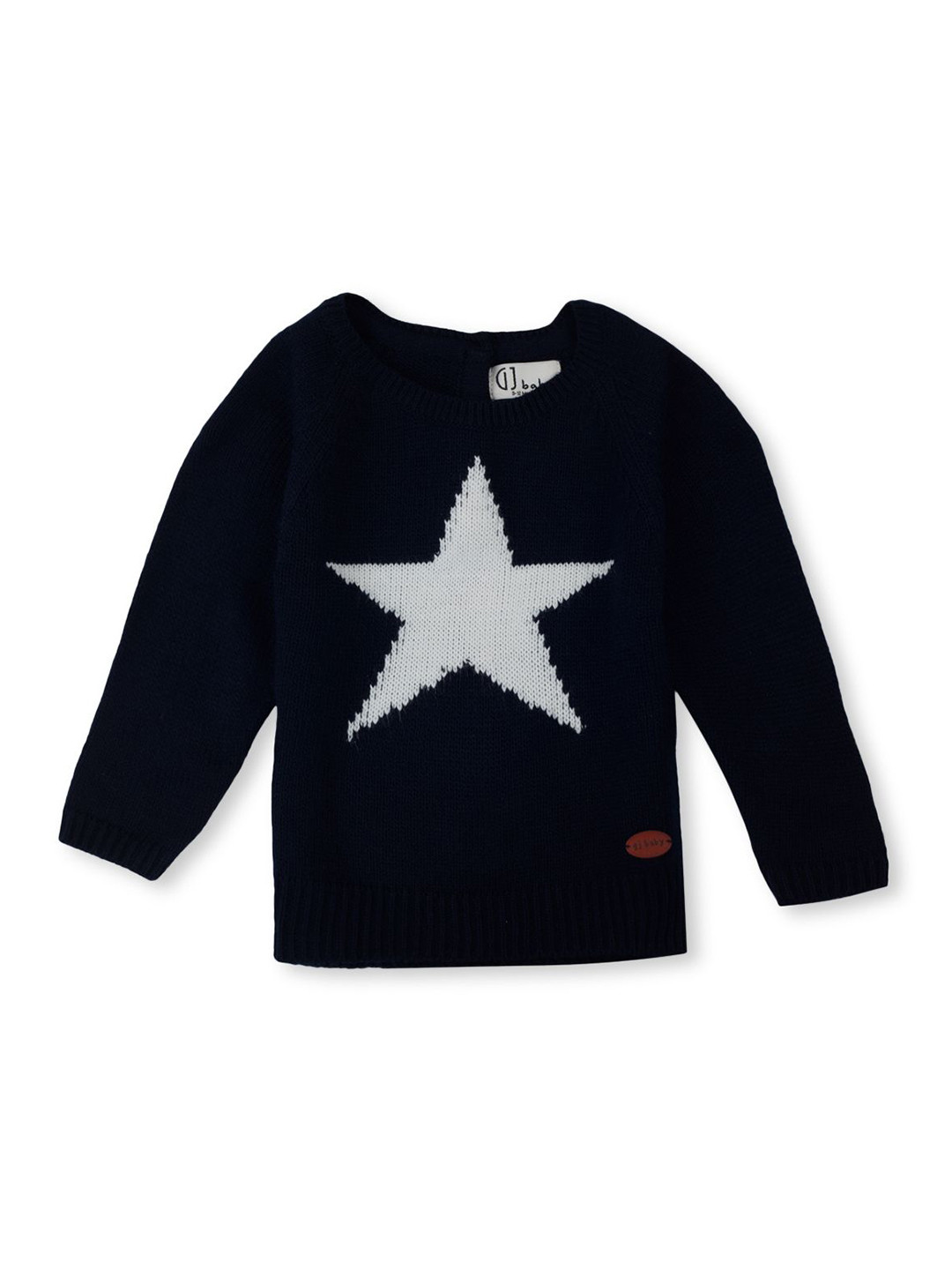 GJ baby Boys Woollen Round Neck Full Sleeves Pullover