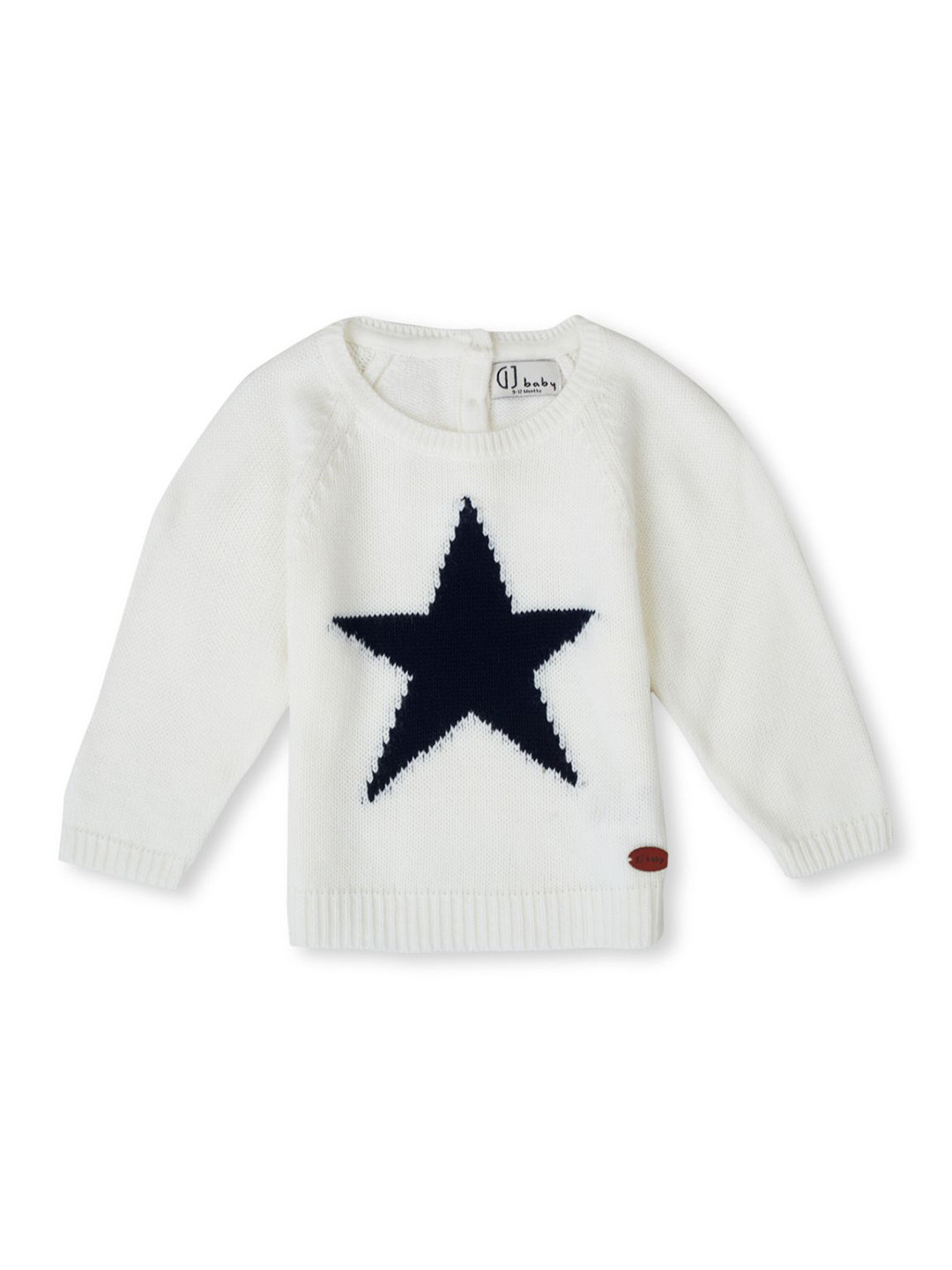 GJ baby Girls Printed Woollen Round Neck Full Sleeves Pullover
