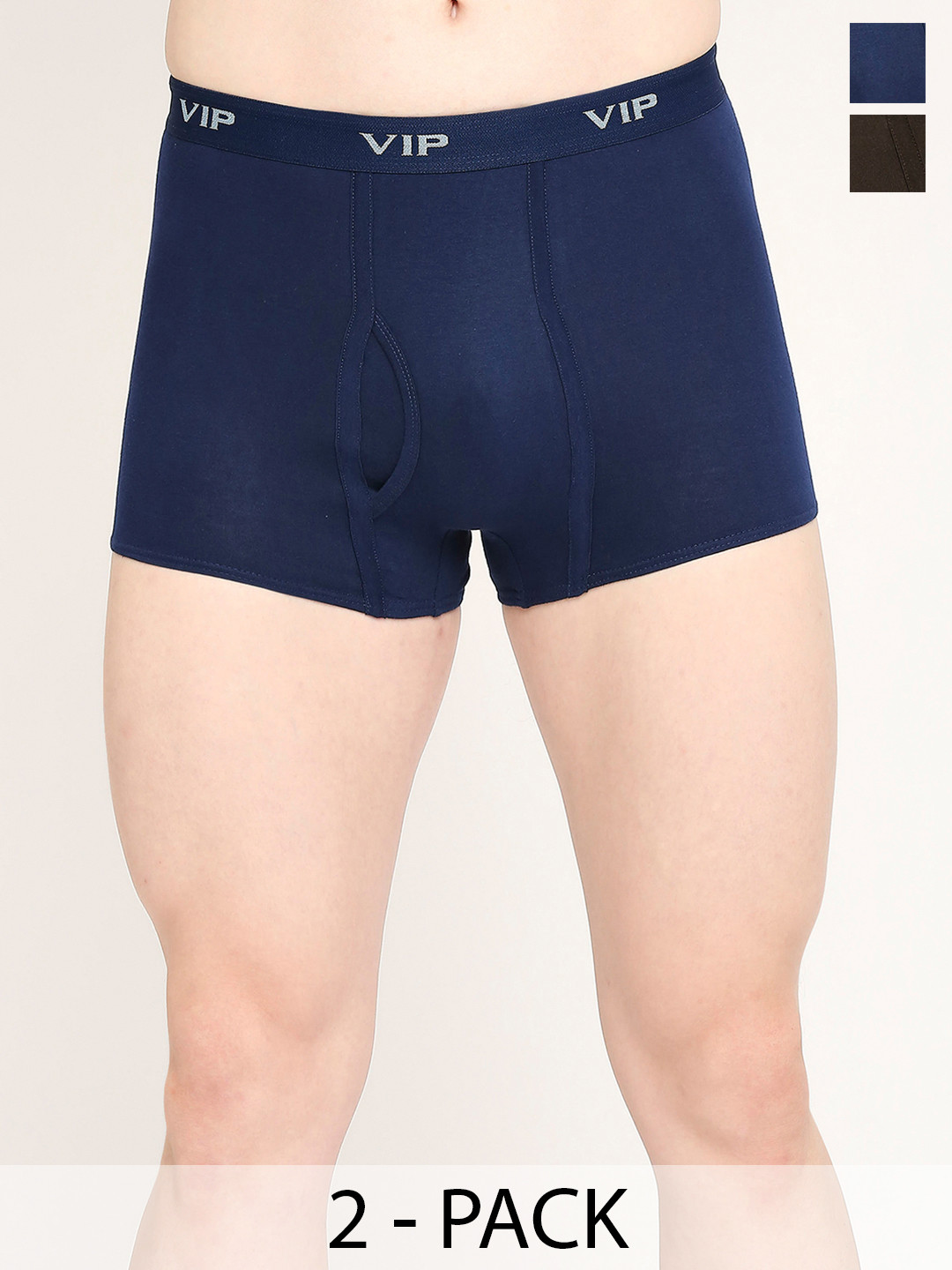 VIP Pack Of 2 Assorted Breathability Trunks VP-MI-TR-PUNCH-10P-PO2-100