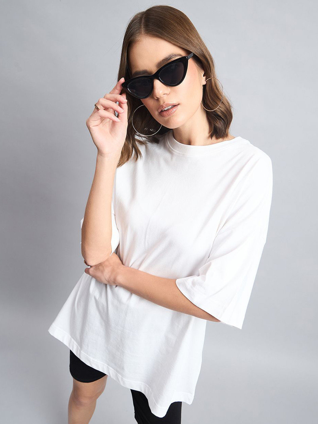 98 Degree North Women Pure Cotton  T-shirt