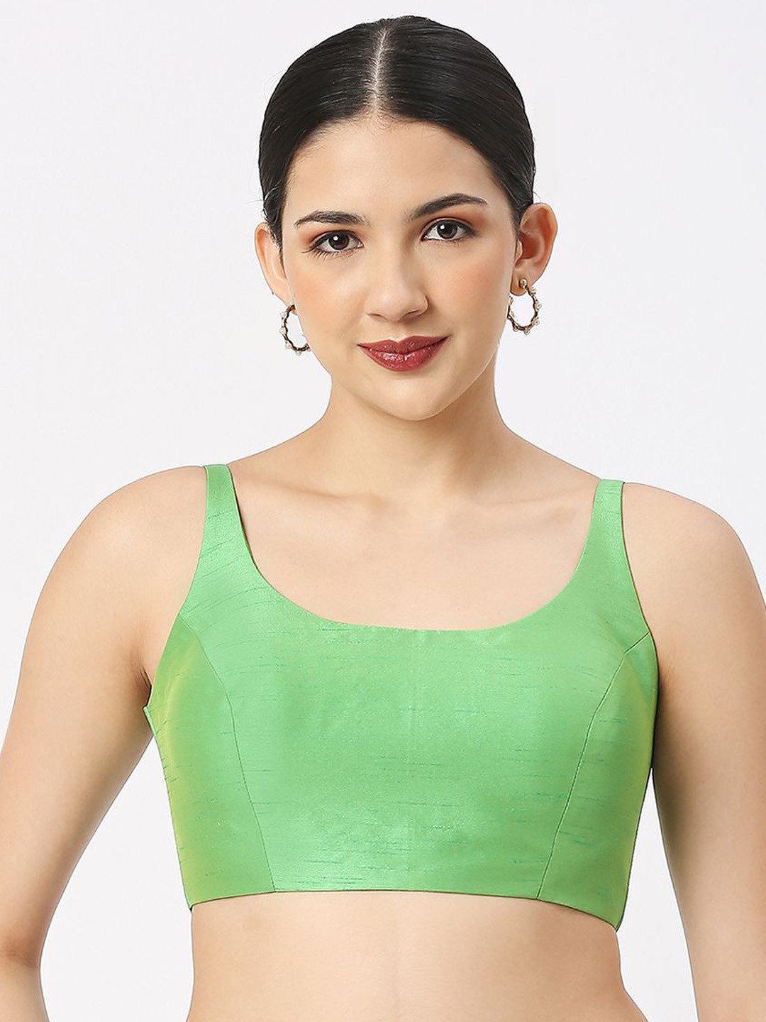 neckbook Spaghetti Princess Cut Padded Readymade Saree Blouse