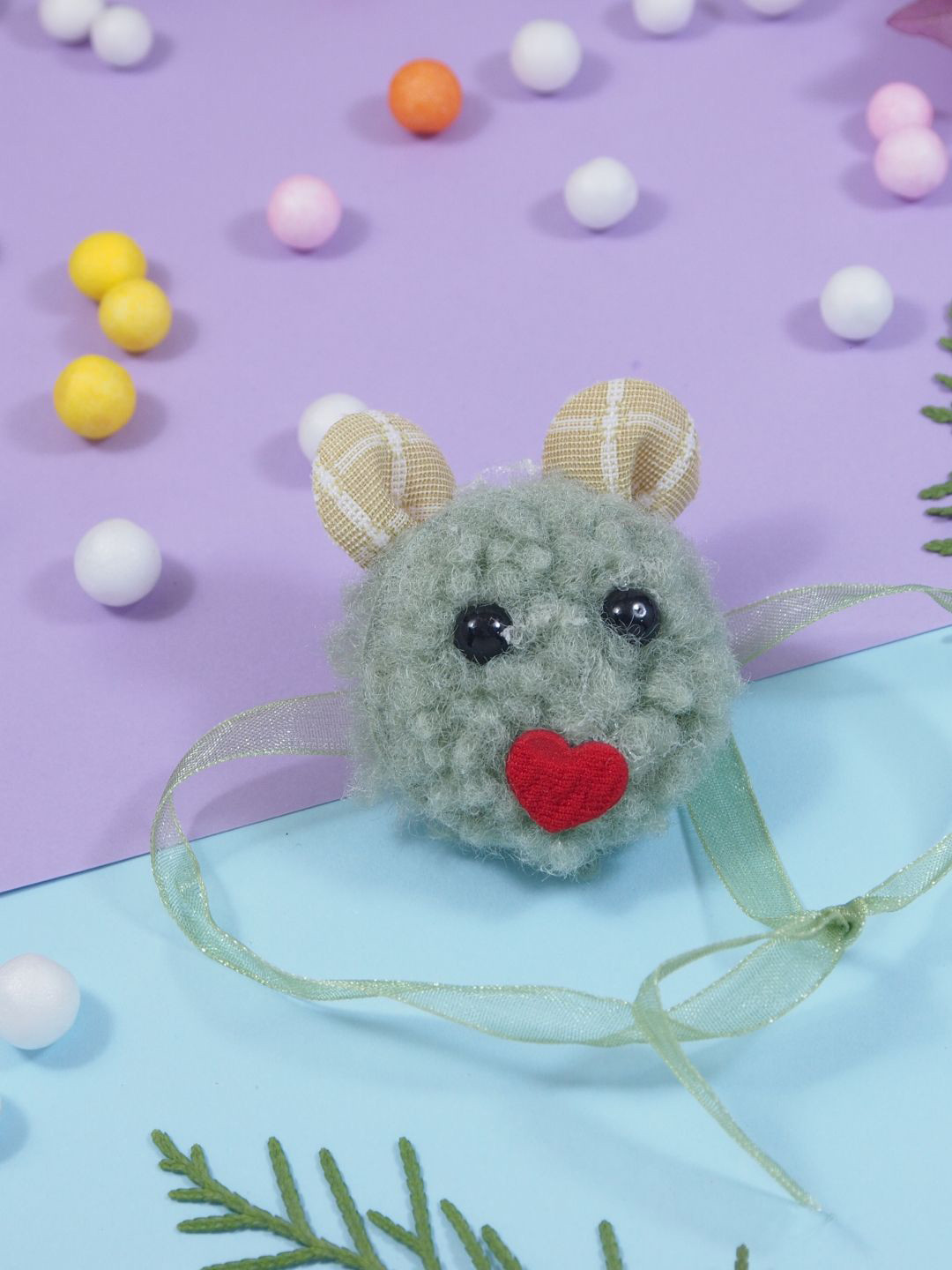 I Jewels Kids Cartoon Character Thread Rakhi With Roli Chawal & Rakshabandhan Card