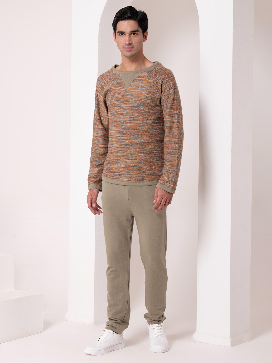 HOUSE OF S Printed Long Sleeves T-Shirt With Trousers