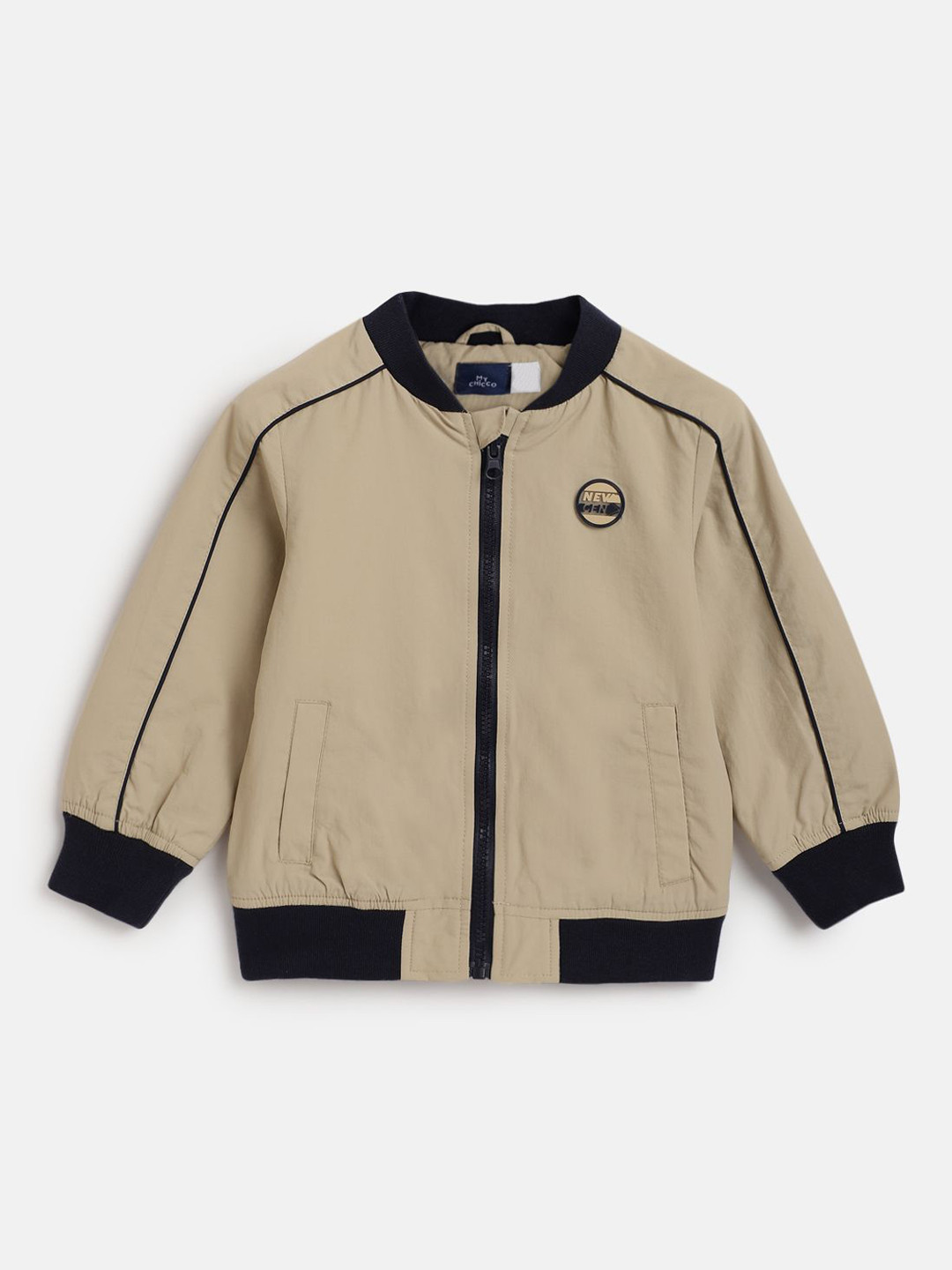 Chicco Boys Bomber Long Sleeves with Patchwork Jacket
