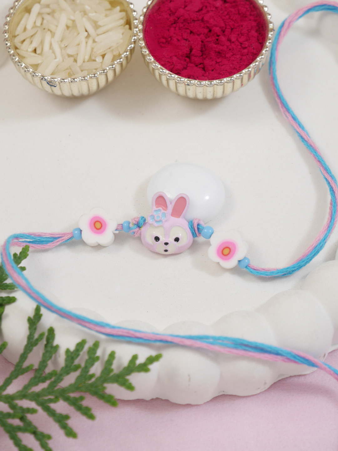 I Jewels Boys Cartoon Thread Rakhi With Roli Chawal & Greeting Card