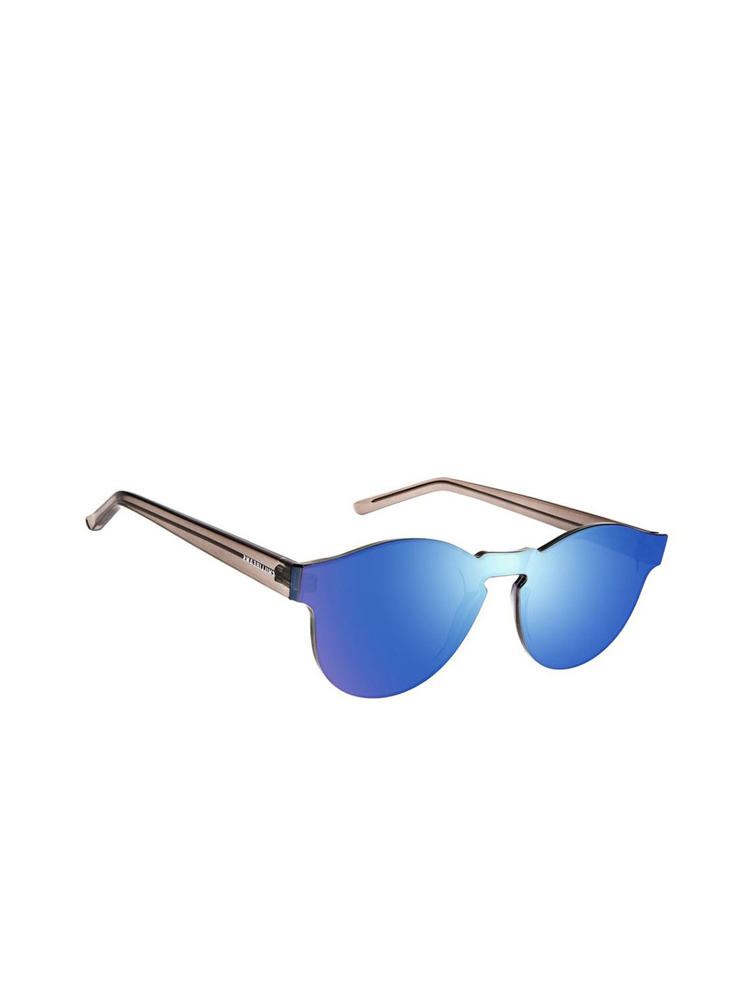 Chilli Beans Unisex Half Rim Round Sunglasses with UV Protected Lens OCCL39621514-Green