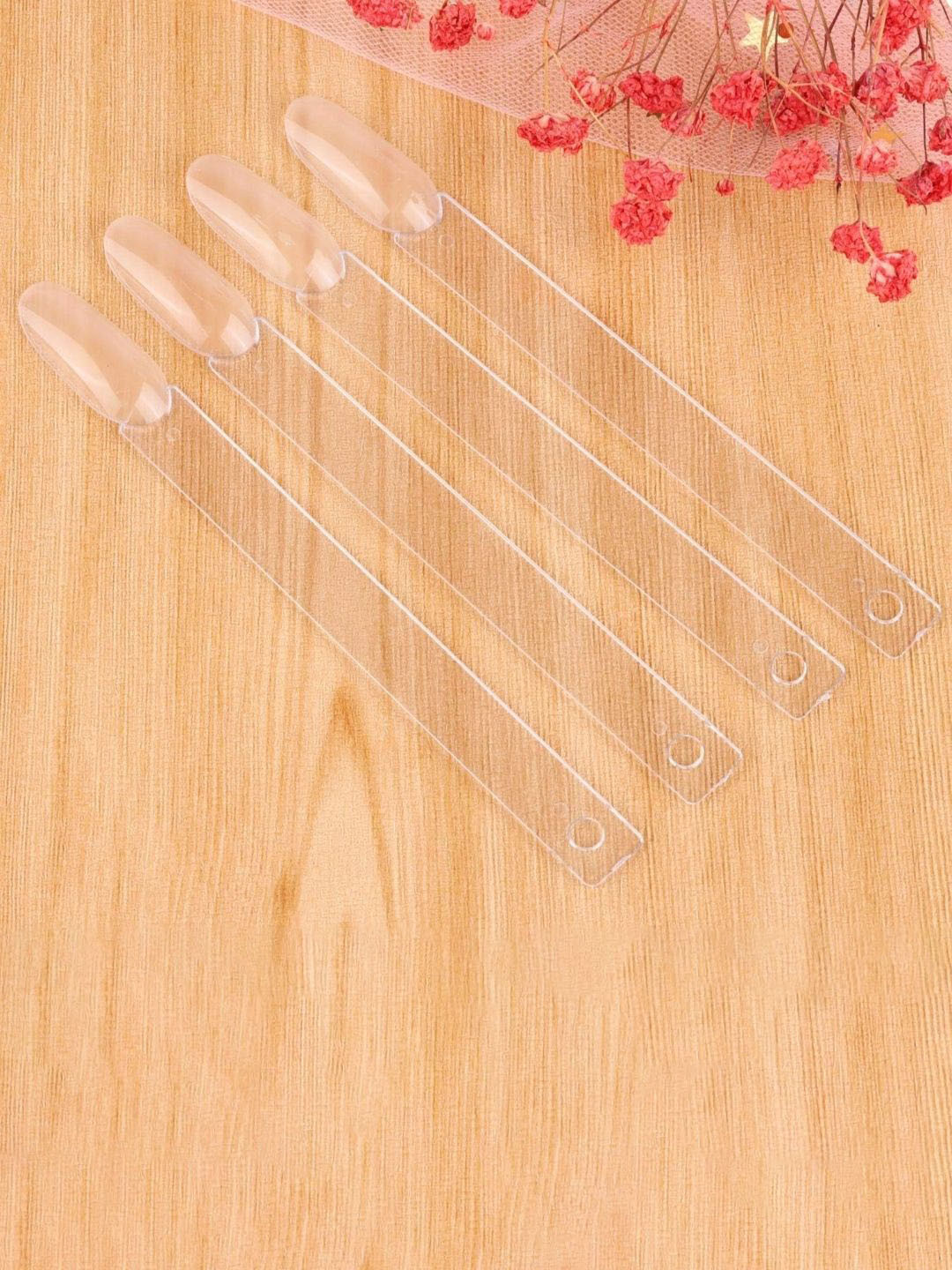 RANORE Set Of 50 False Display Nail Art-Transparent