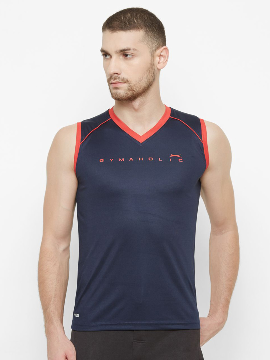 Black Panther Men V-Neck Dri-FIT T-shirt