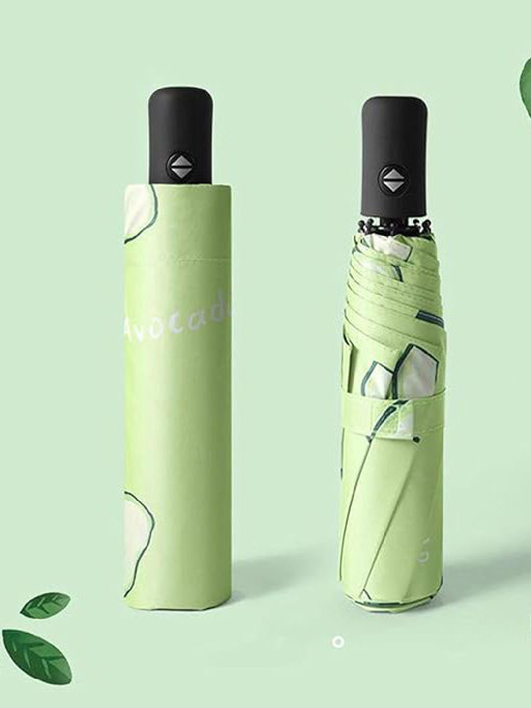 HOUSE OF QUIRK Automatic 3 Fold Self Design Umbrella