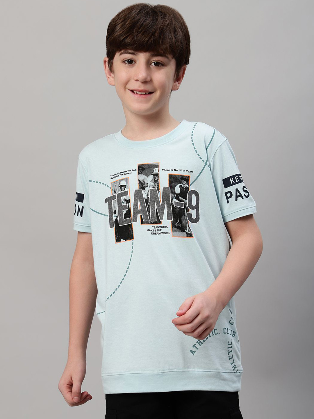 Cantabil Boys Biker Printed T-shirt