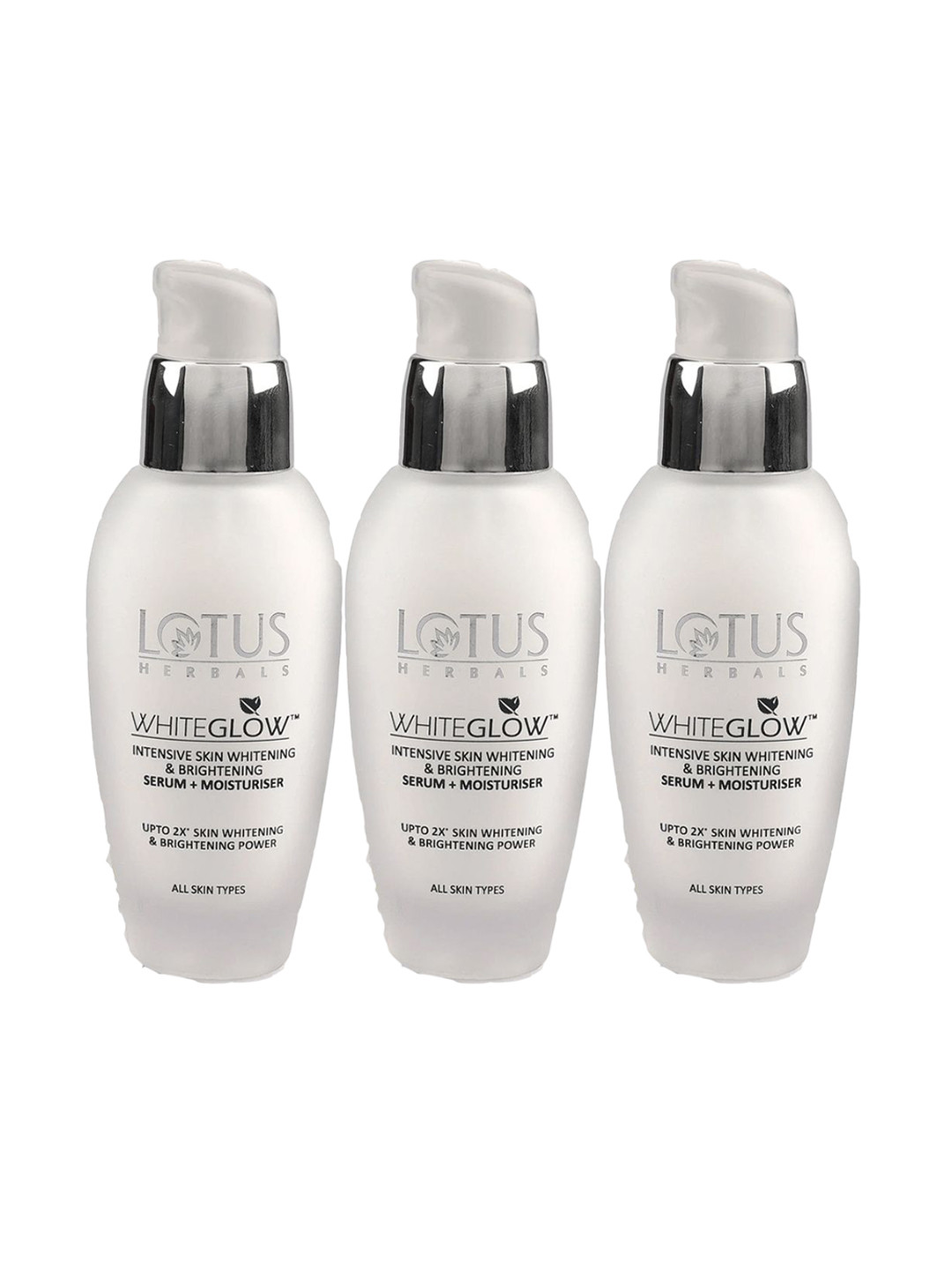 Lotus Herbals Whiteglow Set Of 3 Intensive Skin Whitening & Brightening Serum  30ml Each