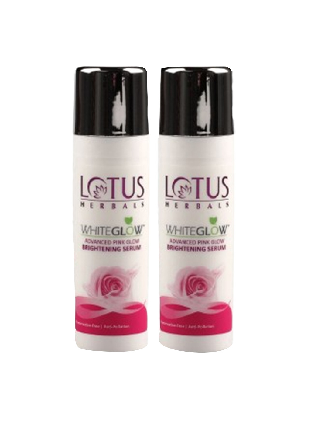 Lotus Herbals Whiteglow Set Of 2 Advanced Pink Glow Brightening Serum - 30ml Each