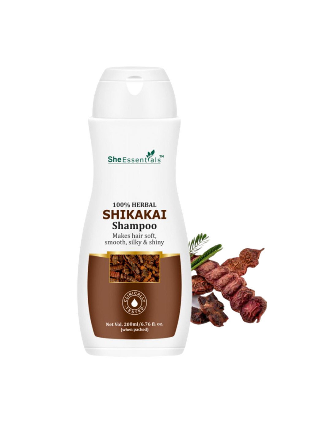 She Essentials Shikakai Hair Shampoo -200ml
