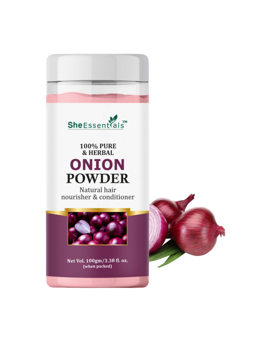 She Essentials Onion Hair Powder - 100g