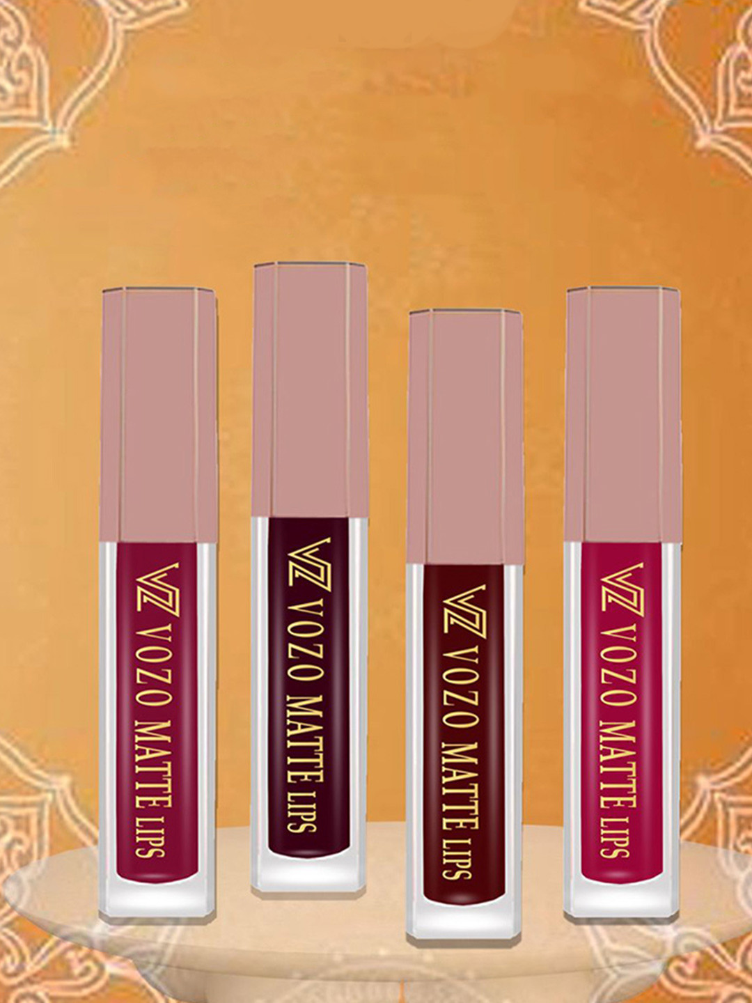 VOZO Velvety Smooth Non-Drying & Lightweight Matte Liquid Lipstick-6ml - 101-102-103-106