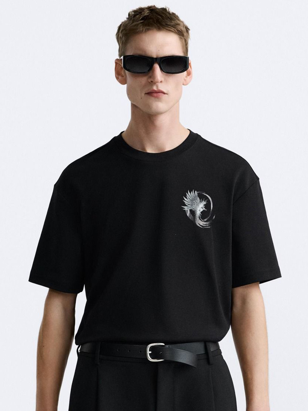 MISCHIEF MONKEY Men Applique T-shirt