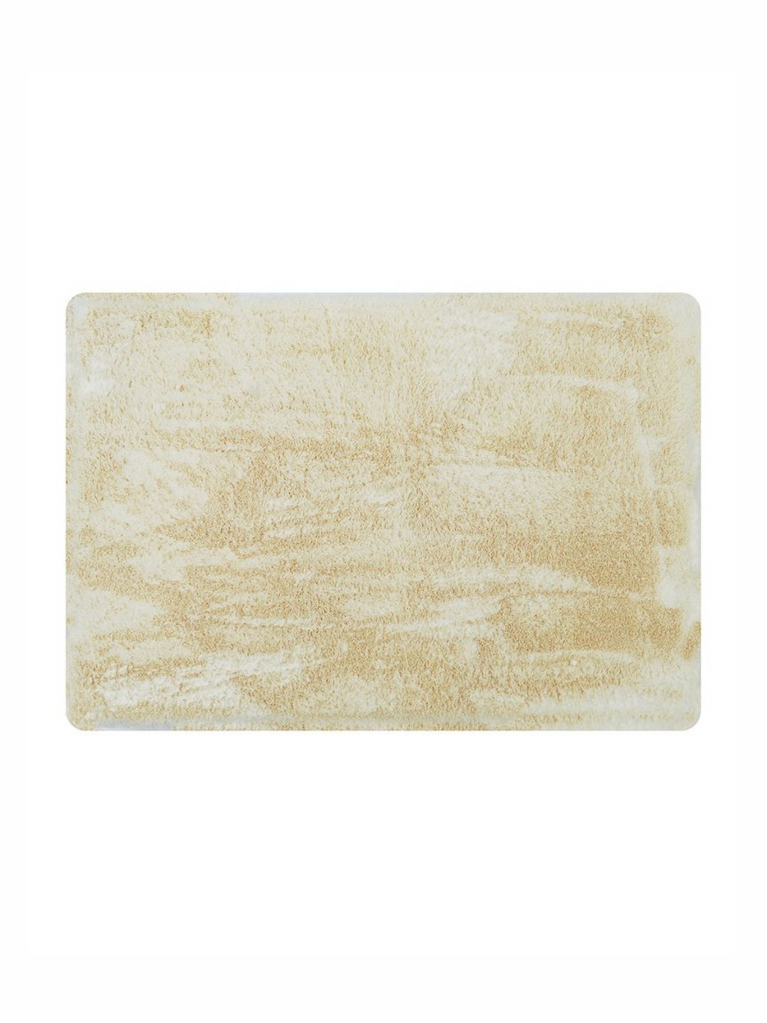 Pano Cashmere Fur Beige 1300 GSM Microfiber Anti-Skid & Quick Drying Bath Mat