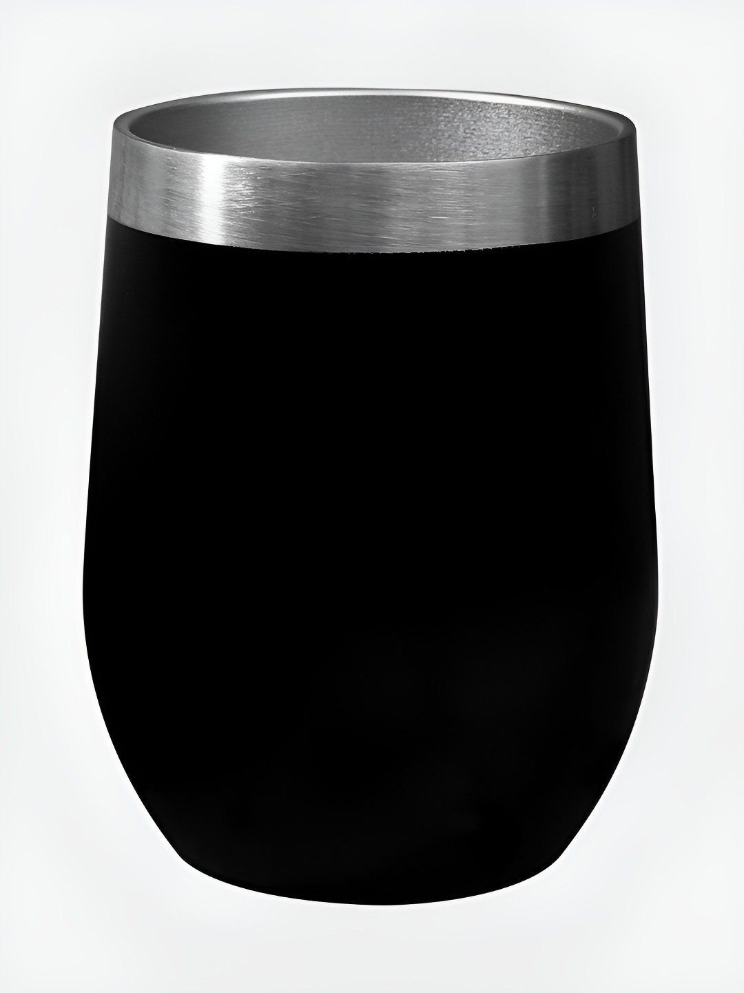 The Wallet Store Dubai Black Stainless Steel Handmade Mug-250ml