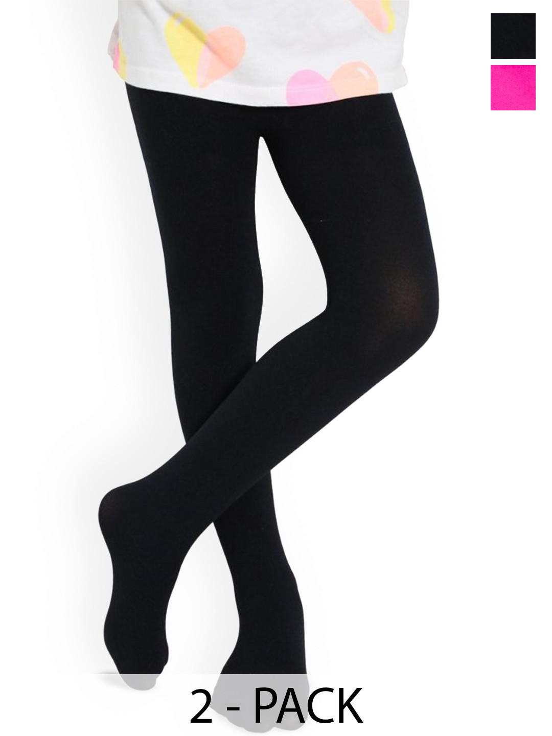 BAESD Girls Pack Of 2 Pantyhose Stockings