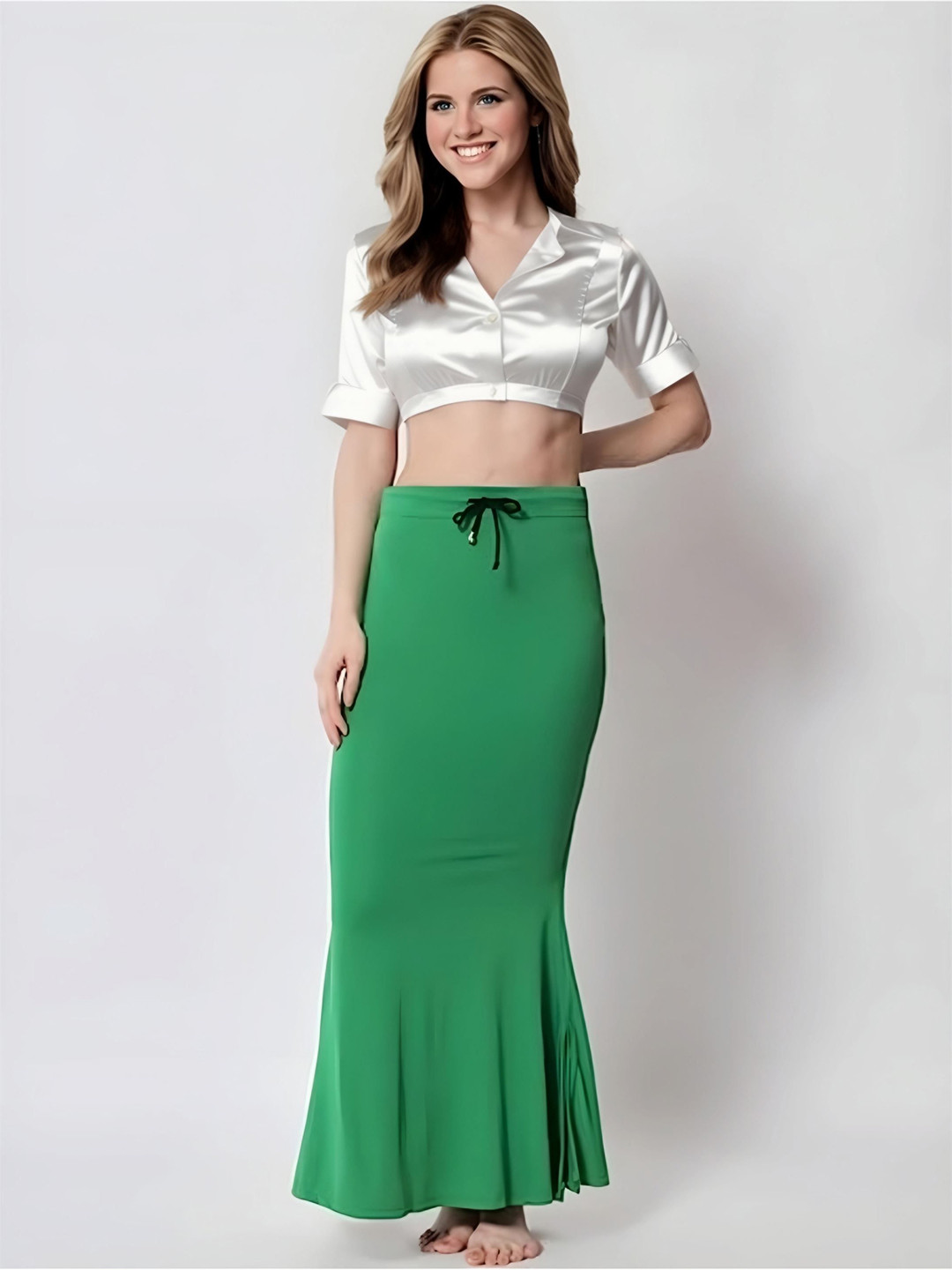 DUNBERRY LONDON Mermaid Fit Seamless Skin Friendly Super Stretchable Saree Shapewear