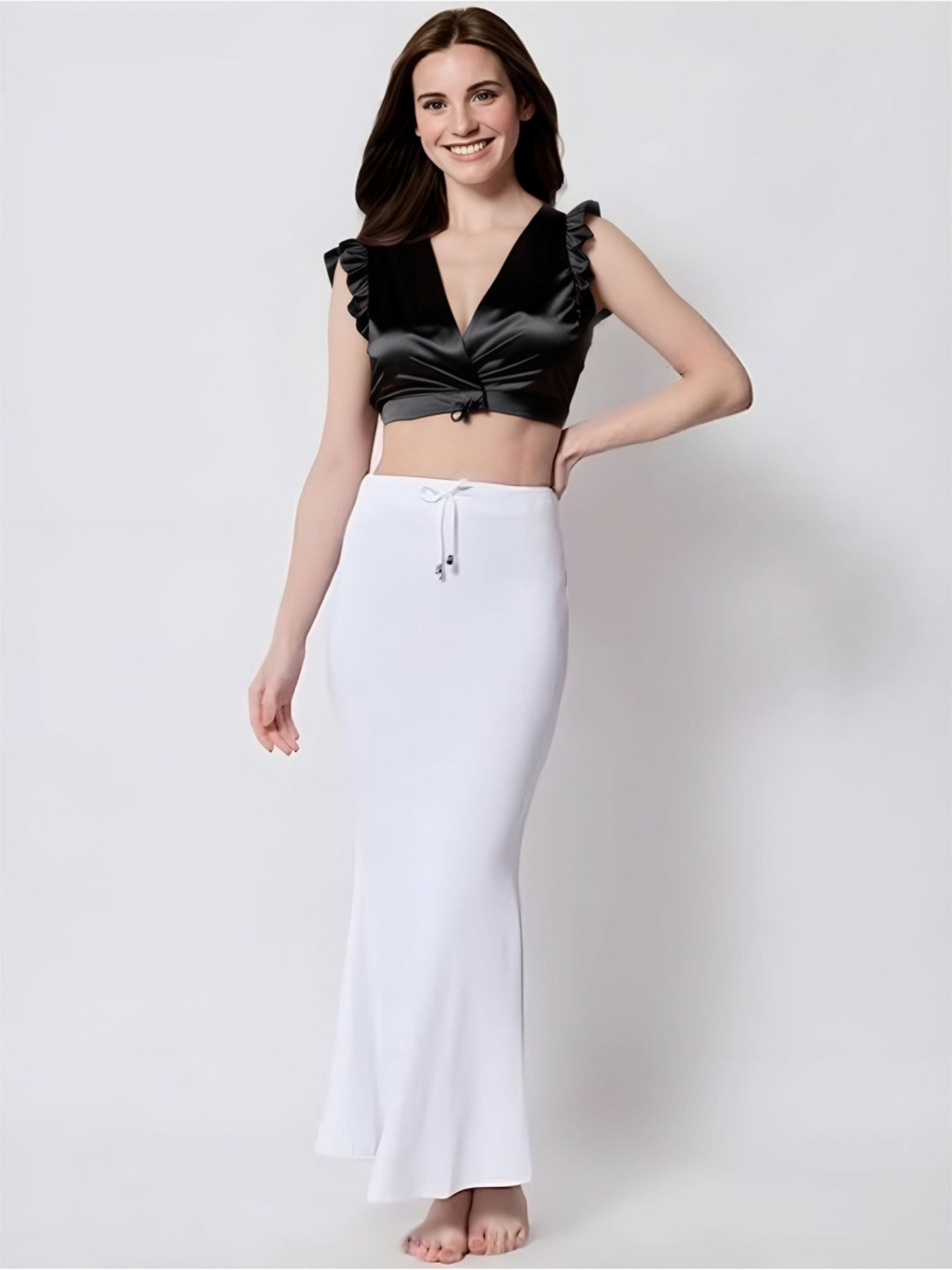 DUNBERRY LONDON Mermaid Fit Seamless Skin Friendly Super Stretchable Saree Shapewear