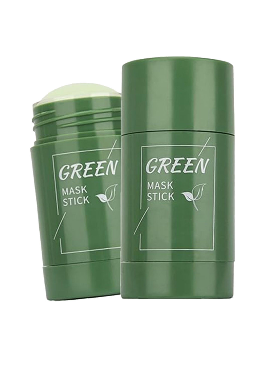 Adbeni Set Of 2Green Tea Purifying Clay Stick Mask Oil Control Anti-acne Face Mask-40gEach