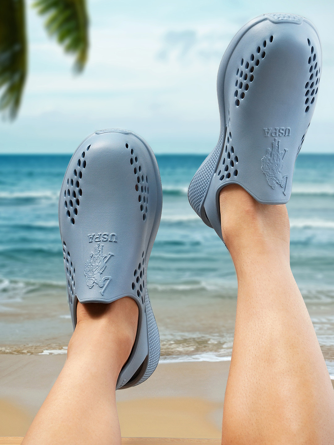 U.S. Polo Assn. Men Slip-On Clogs NOAN