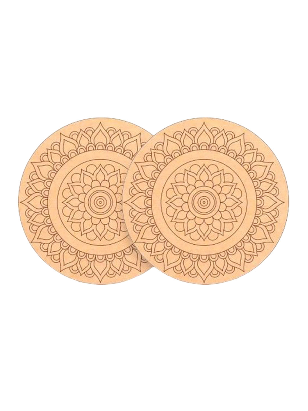 BS AMOR 2 Pcs MDF Wood Boards Art & Craft