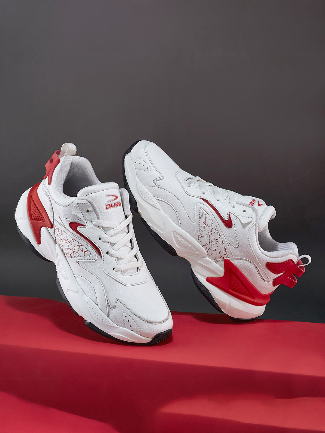 Duke Men Colorblocked Running Shoes