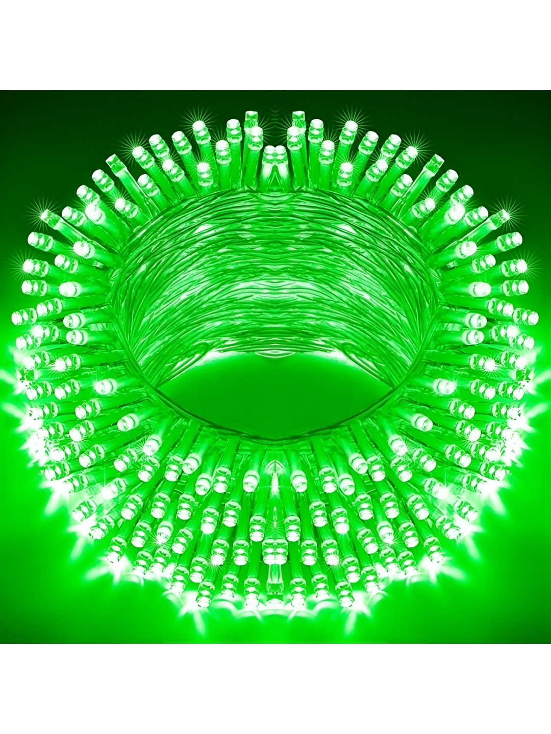 ENORMITY Green Rice Shape String Lights