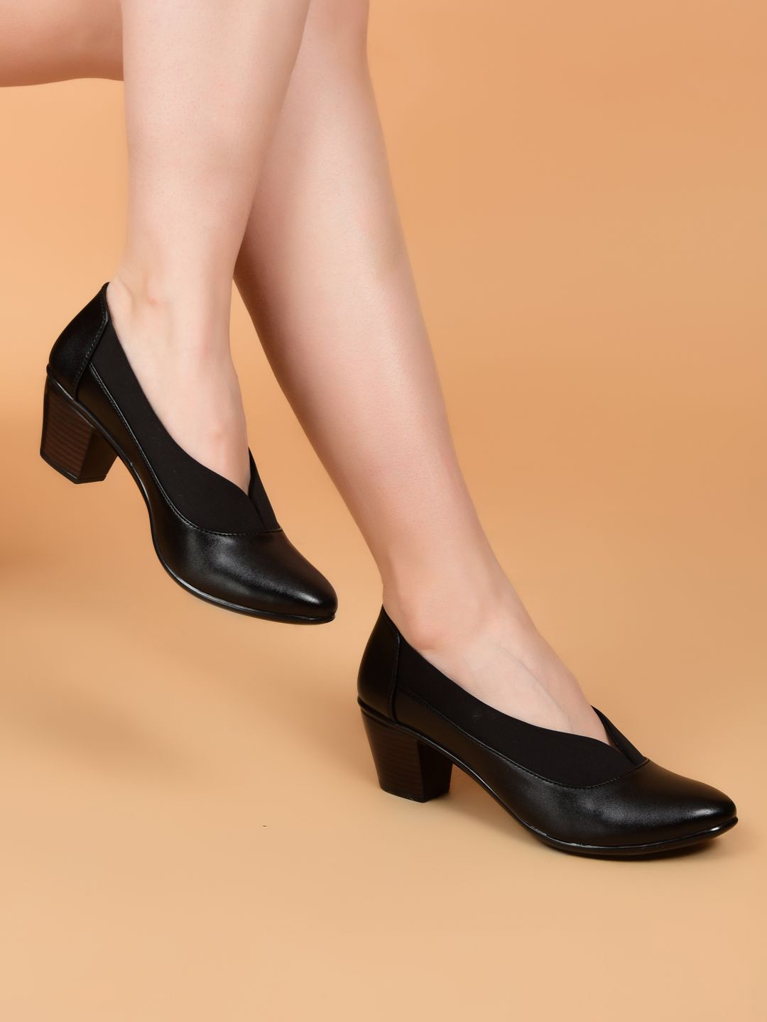 Bella Rosa Block Pumps Heels