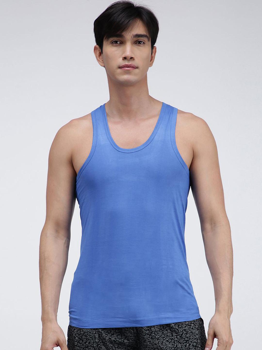 AMUL COMFY Men Pure Cotton Undershirt Vests AC-CVESTRN-SKY-XS-1PC