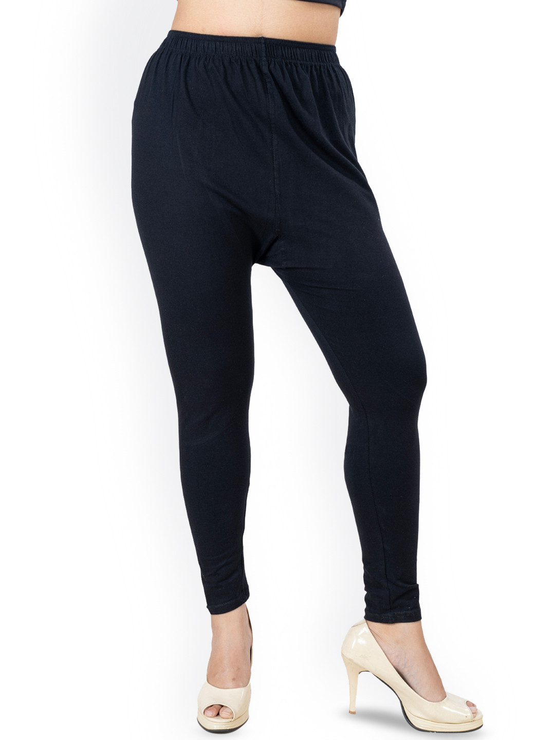 GRANTH FASHION High Waist Ankle-Length Leggings