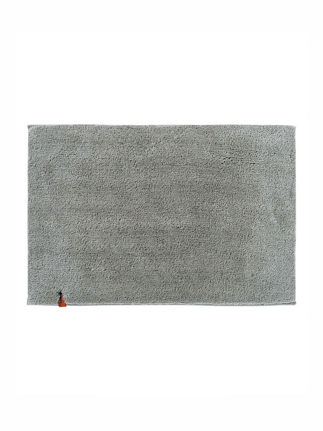 Pano Green & White Printed 2600 GSM Anti-Skid Bath Rug