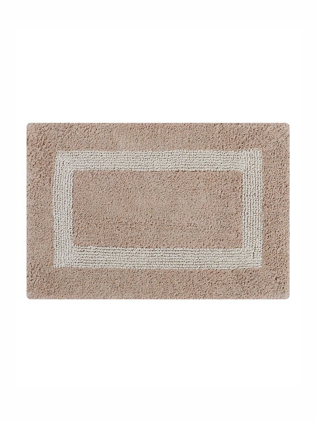 Pano Beige 2400 GSM Rectangular Anti-Skid Bath Rugs