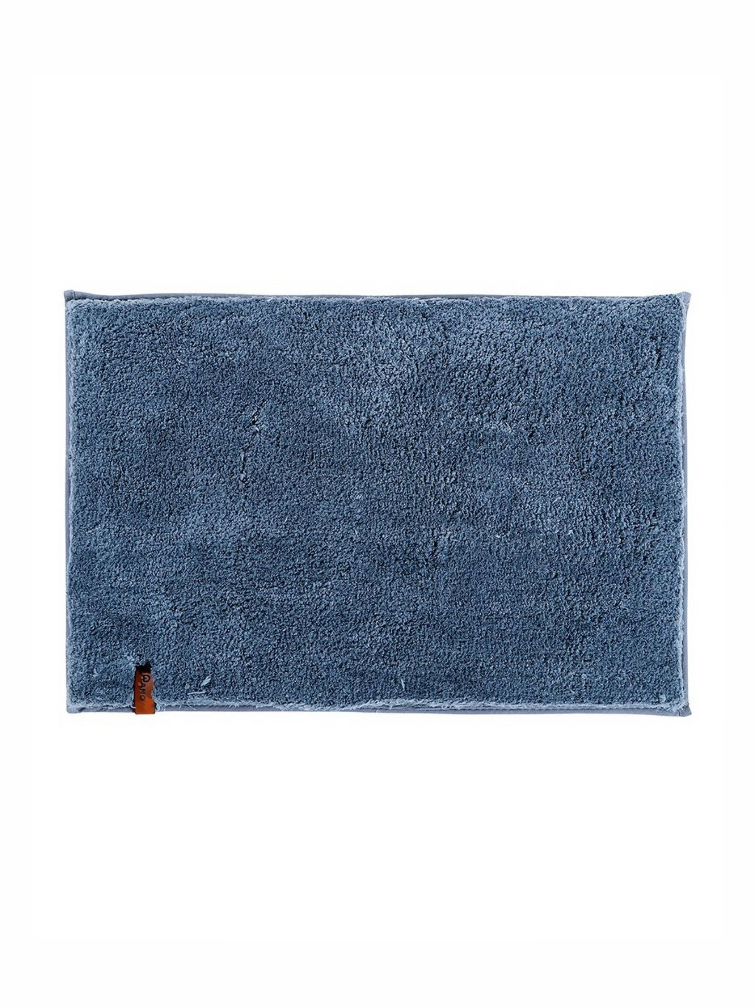 Pano Heritage Blue Microfiber 2600 GSM Rectangular Bath Mat
