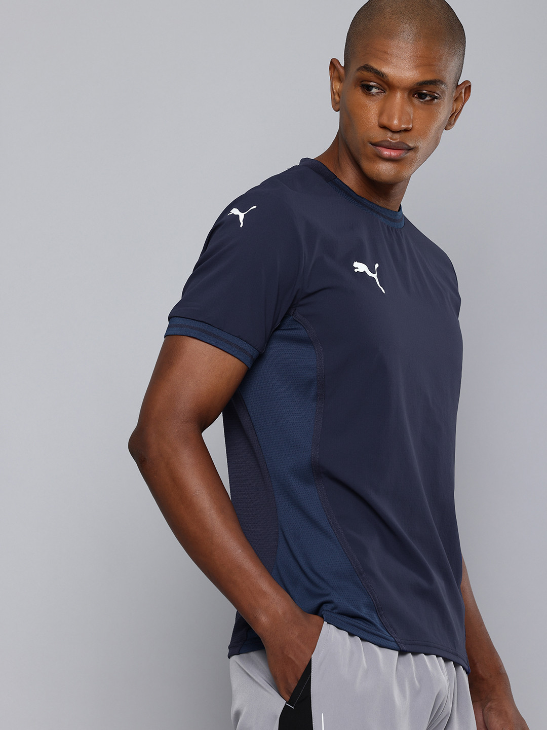 Puma teamFINAL DryCell Slim Fit Football Jersey T-shirt