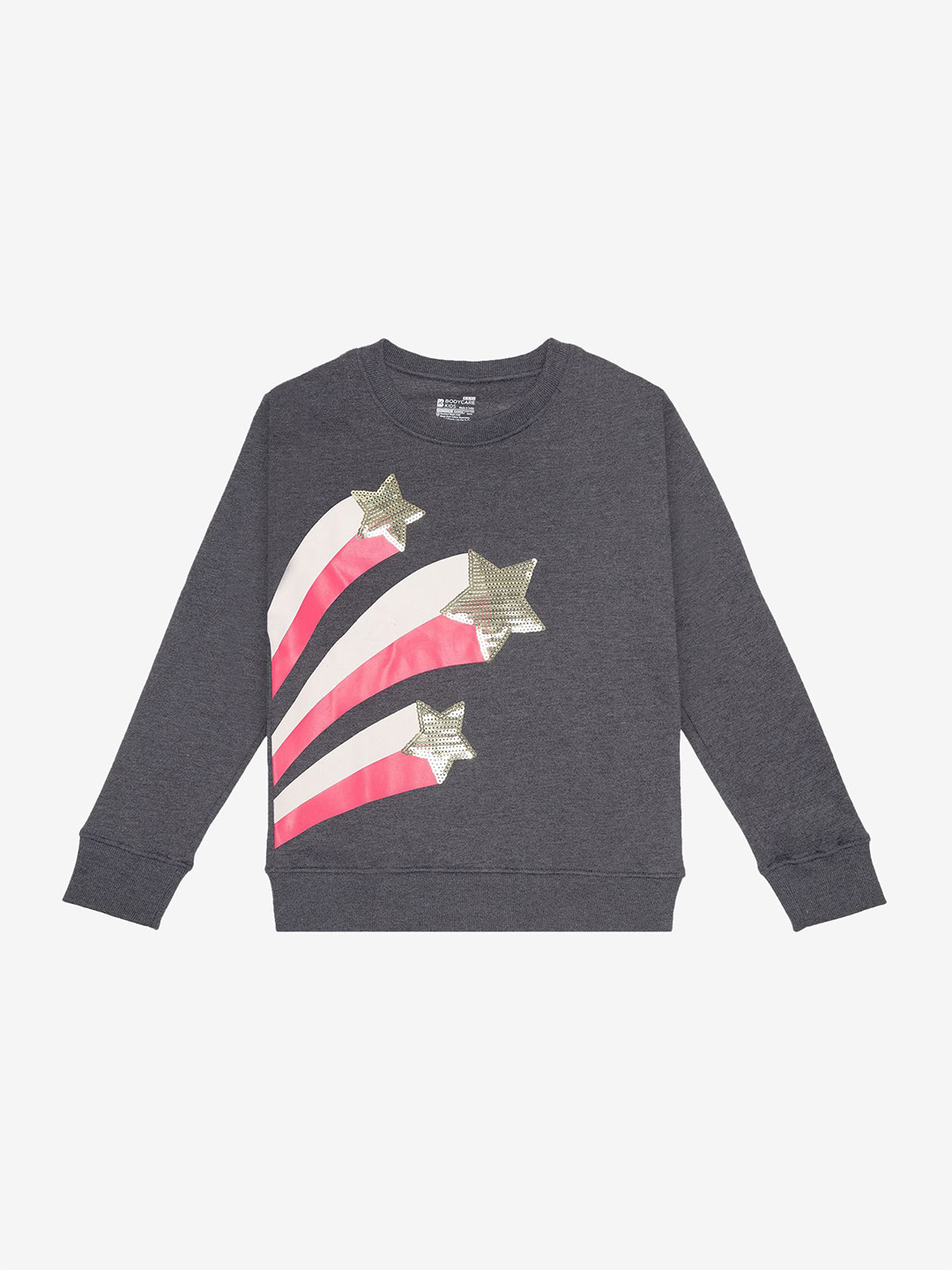 Bodycare Kids Girls Printed Sweatshirt