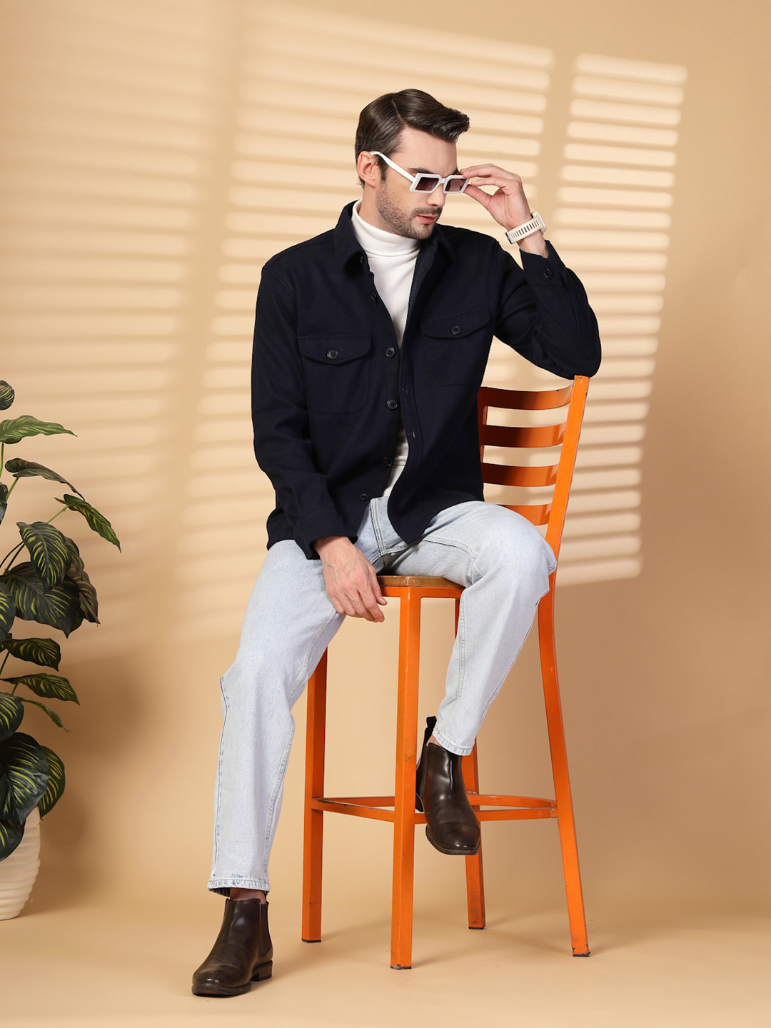 CHKOKKO Opaque Corduroy Shaket