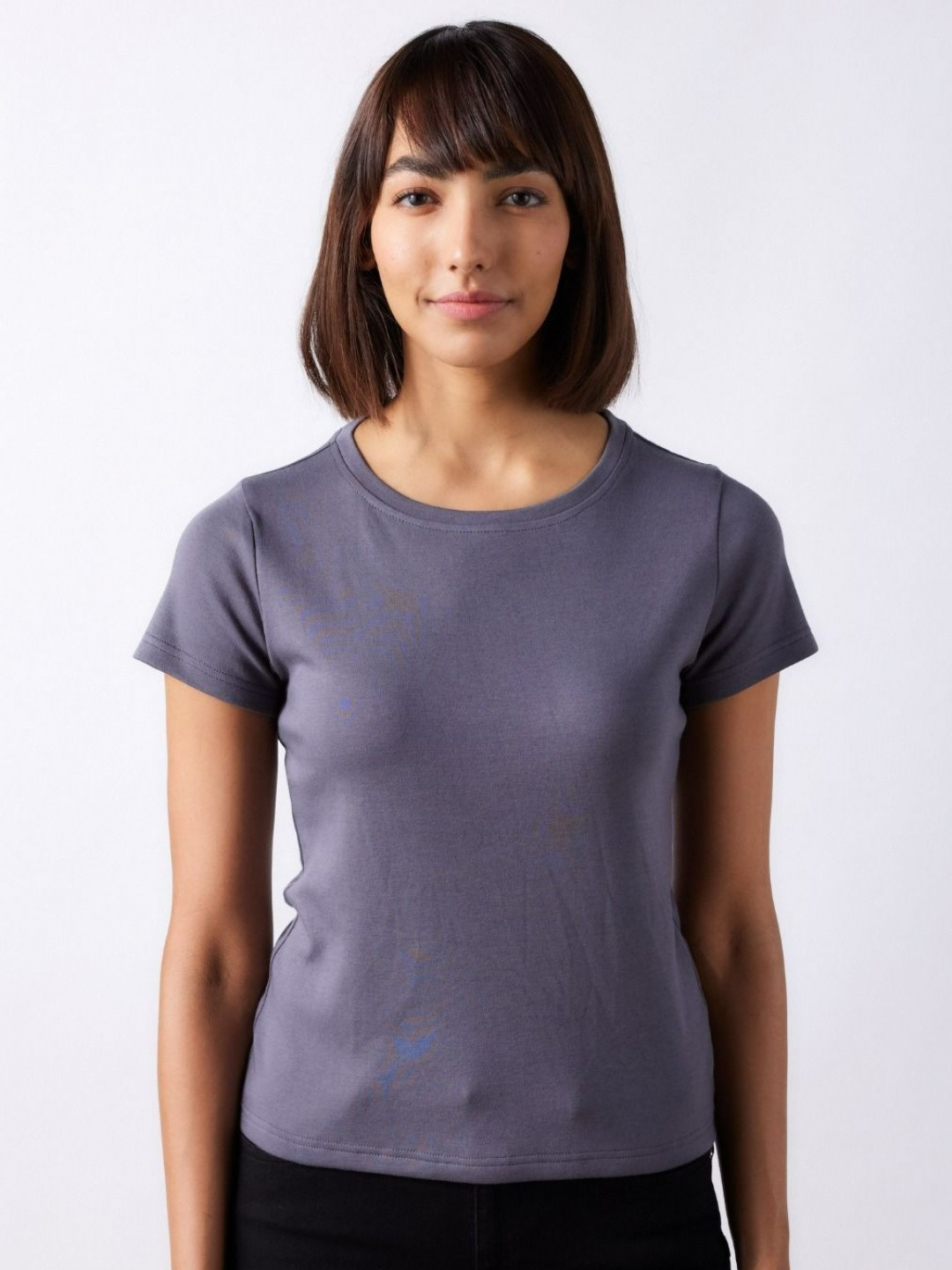 Creatures of Habit Women Vintage Crew Neck Tshirt