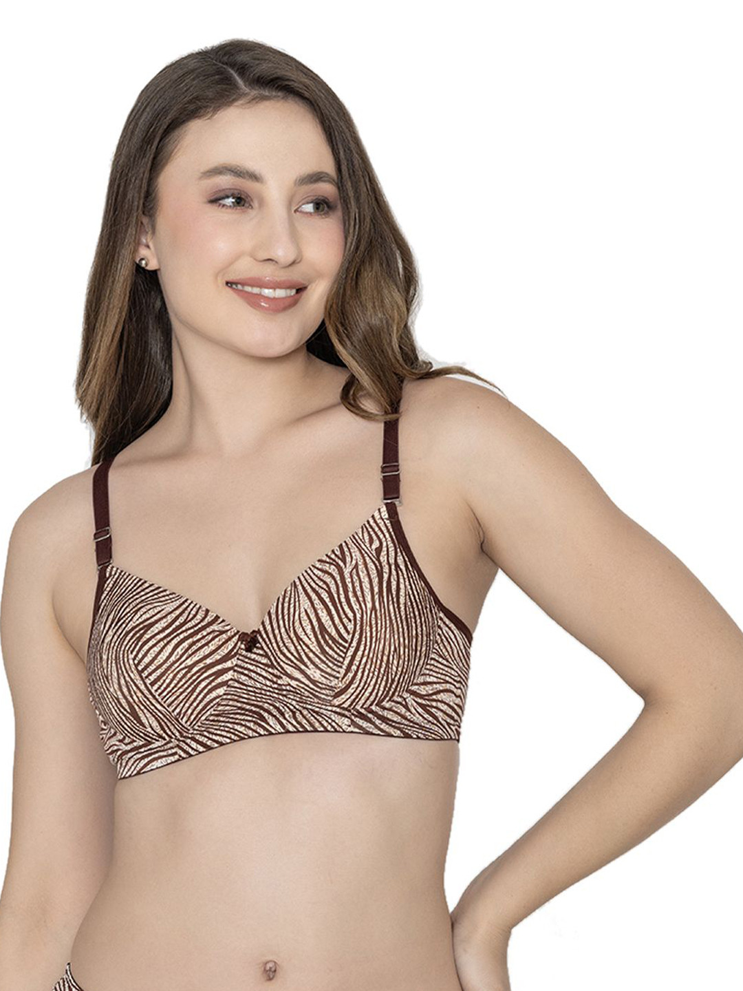 B'ZAR Animal Bra Full Coverage Lightly Padded