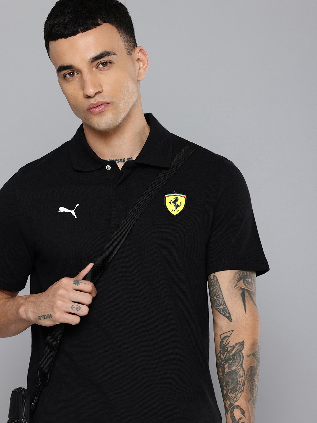 Men's ferrari polo shirts sale