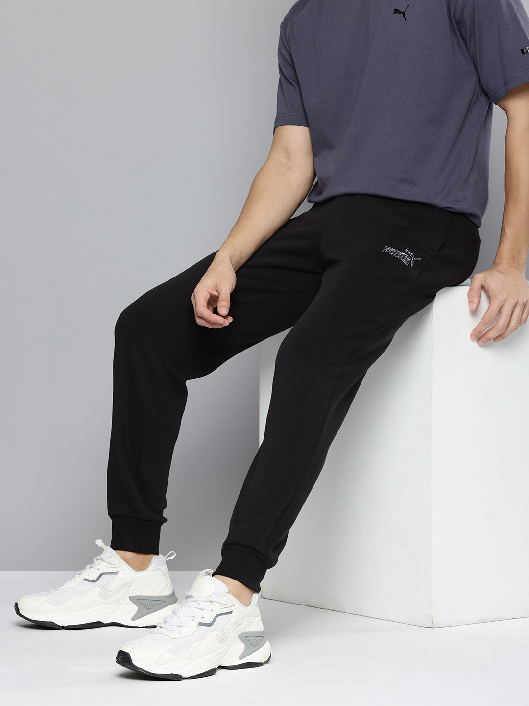 Puma Men Camo Regular Track Pants