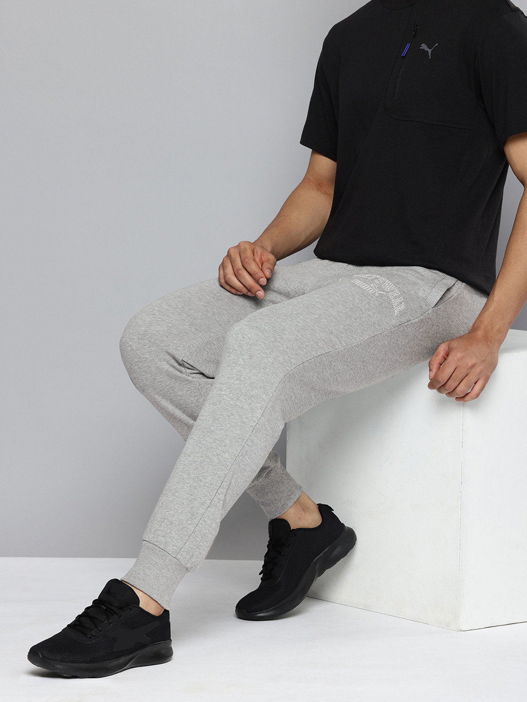 Puma Men Logo Lab Regular Track Pants