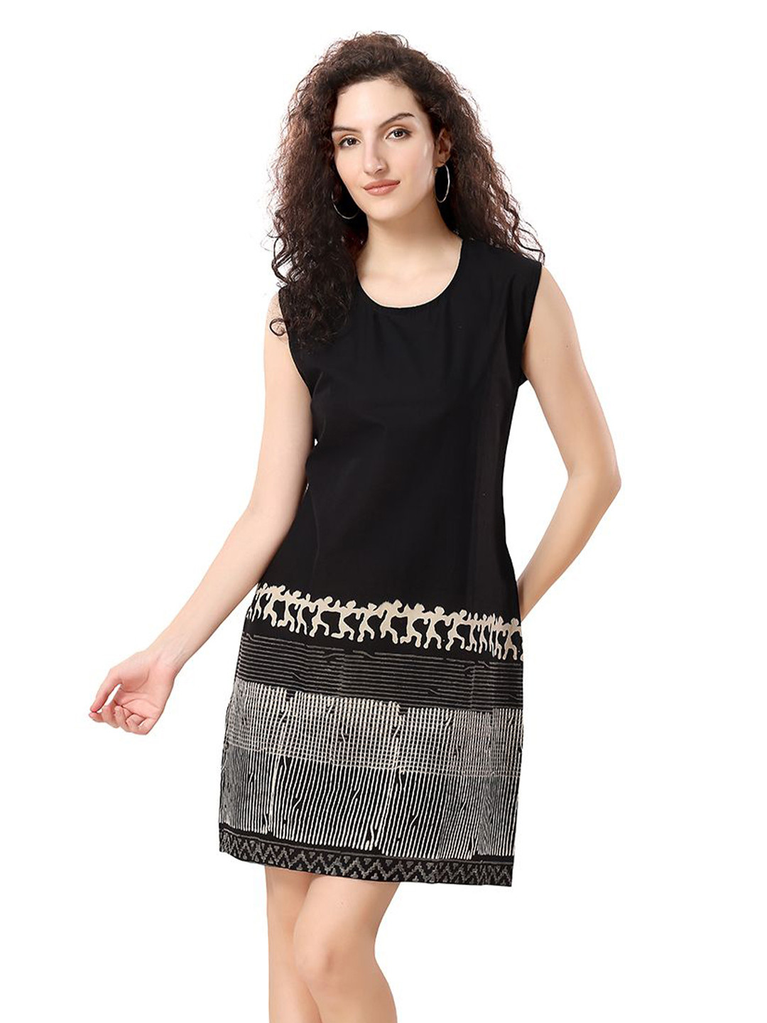 NIGHT FLOSS A-Line Dress