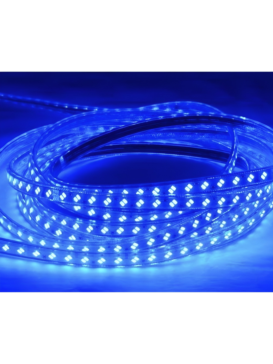 ENORMITY Blue Rice Shaped LED String Lights Rope