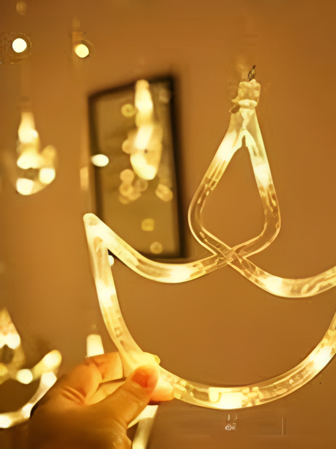 ENORMITY Yellow & White Diya Shape Bulb String Lights